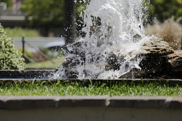 fuente de agua