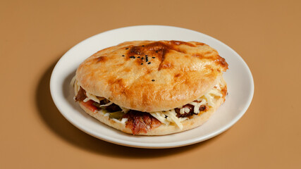 Doner kebab isolated 