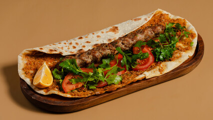 Doner kebab isolated 