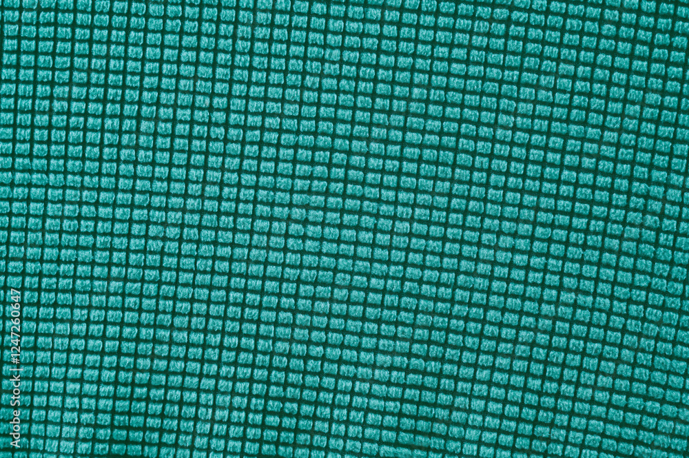 Fototapete blue abstract background with halftone dots, technological or futuristic visualization, dot texture in the form of a wave or grid, musical background. movement.