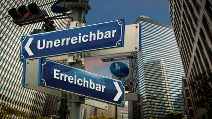 Signposts the direct way to Achievable versus Unattainable