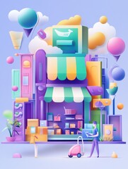 Product promotion abstract concept vector illustration set. Business-to-business sales, sales promotion, satisfaction and loyalty, retail strategy, advertising campaign, feedback abstract metaphor.