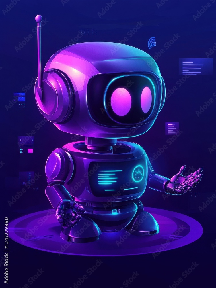 Poster developers building, testing and deploying chatbots on platforms. chatbot platform, virtual assistan