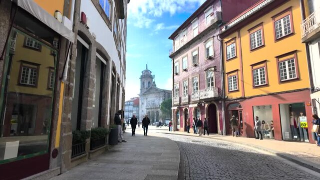 Guimar&atilde;es, Portugal, is a historic city known for its medieval charm, iconic churches, and stunning monuments.