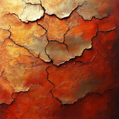 Obraz premium Ultra high-resolution warm terracotta burnt orange abstract background. 