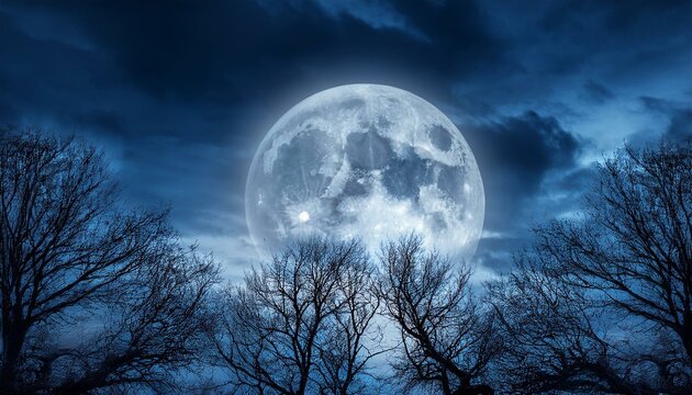 Cloudy Moon