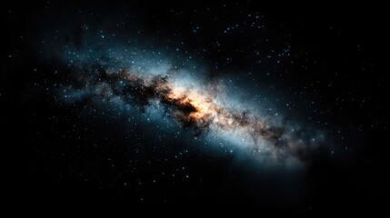 Milky Way Galaxy, cosmic dust, stars, night sky, space exploration, astronomy background