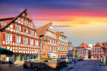 Altstadt, Calw, Deutschland 