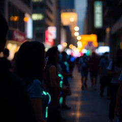 Blurred background gradient color