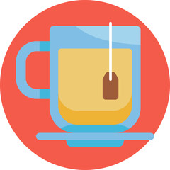 Steaming Tea Cup – A warm cup of tea with steam rising, symbolizing a freshly brewed beverage.