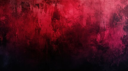 Dramatic Red and Black Grunge Texture Background with Abstract Design