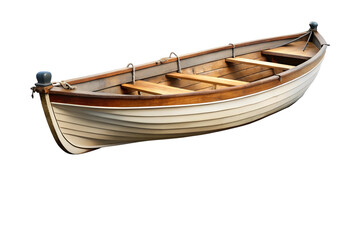 small wooden boat
