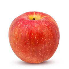 Red apple isolated on white background