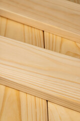 edged board made of pine wood for construction works