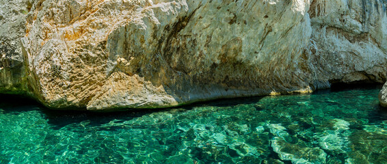 Albania, Vlorë, Kanioni i Skafistave - 13 August 2024 - Glimpse of the wonderful Kanioni i Skafistave