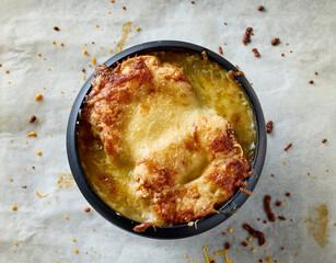 bowl of french onion soup