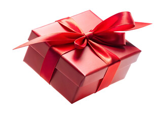Fototapeta premium gift box isolated on white