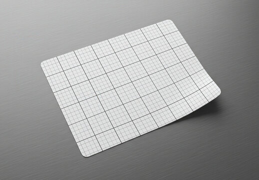 Sticker Rectangular Mockup
