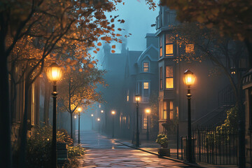street in the night