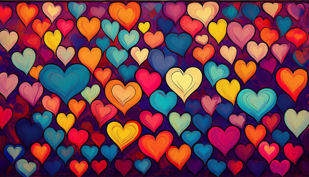 love illustration for valentine's day