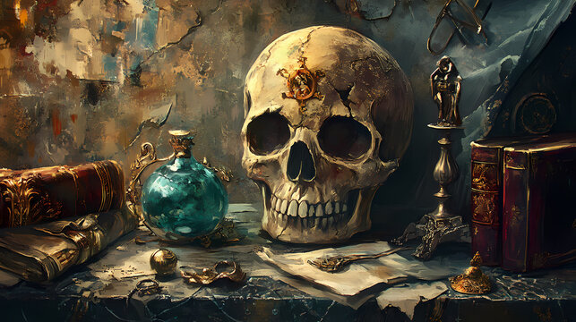 A cursed artifact, rumored to bring prosperity, leads to widespread paranoia and feuds in a once-thriving republic,. Cursed & Haunted Objects. Illustration