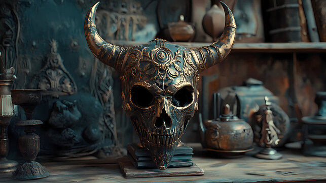 A cursed artifact, rumored to bring prosperity, leads to widespread paranoia and feuds in a once-thriving republic,. Cursed & Haunted Objects. Illustration