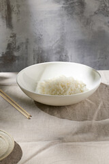 bowl of boiled rice