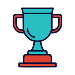Championship Trophy Award Sports Symbol
