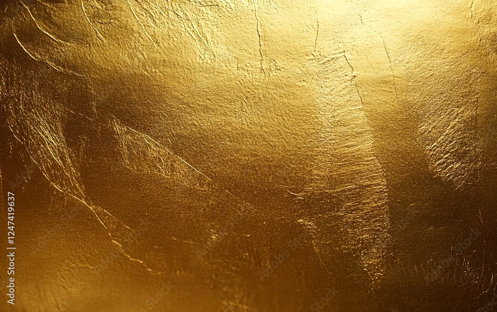 Poster elegant gold metallic texture with shimmering abstract patterns and sophisticated golden surface ide