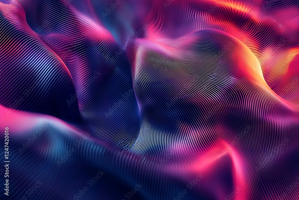 Poster abstract futuristic technology background design, featuring digital innovation and 3d visual element
