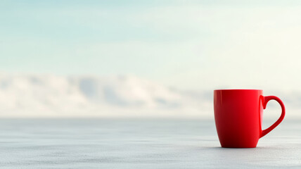 Unconventional energy source in a quirky automotive setting featuring a red cup creatively inserted in a fuel filler opening