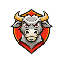 Cute Calf Animal Vector Illustration – Cartoon, Clipart & Line Art Design on White Background, High-quality calf vector illustration in cartoon, clipart, and line art style on a white background.