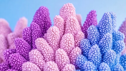 Pastel coral texture, close-up studio shot, blurred background, design element