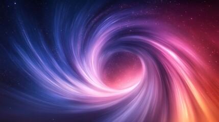 Fototapeta premium Cosmic swirl galaxy background, energy vortex, space, abstract art, website design