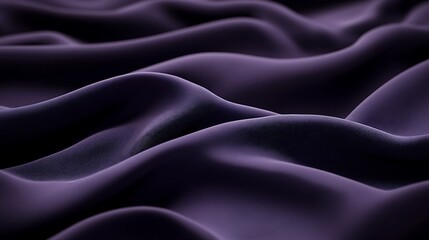 Obraz premium Purple fabric waves, soft texture