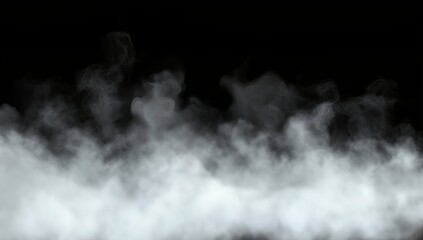 Fototapeta premium smoke on a dark background