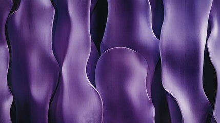 Naklejka premium Purple flowing fabric, abstract background (1)