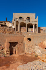Architecture of the pottery district in the city of Safi in Morocco