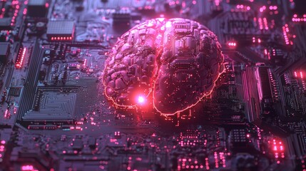 AI Brain Circuit Board Technology Innovation
