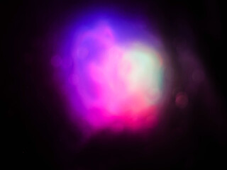 Abstract background with blue and black color for design purpose. Graphic content. Random light shapes. Special effect.