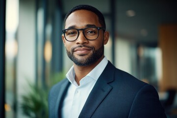 Fototapeta premium Professional Portrait - Businessman - Corporate