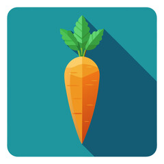 Carrot Vegetable Vector Illustration – Cartoon, Clipart & Line Art Design on White Background, Carrot vegetable vector illustration in cartoon, clipart, and line art style with a white background.