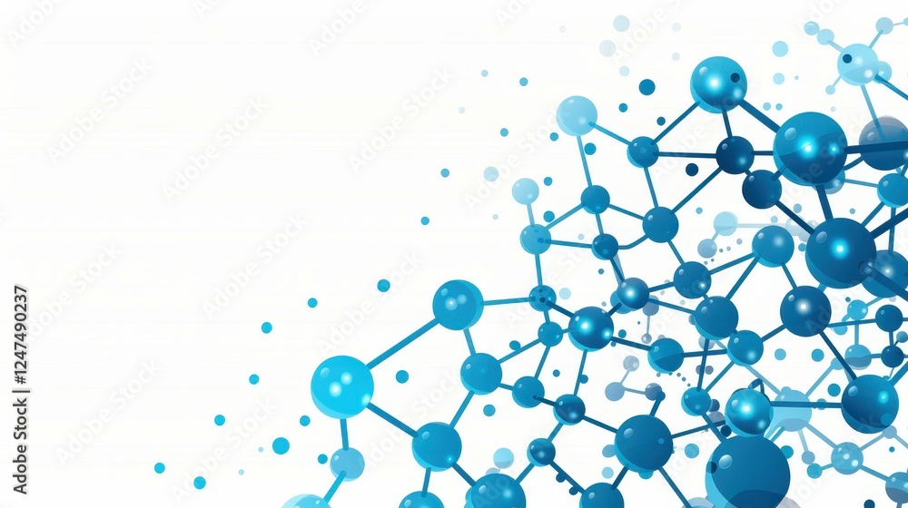 Aufkleber explore the seamless blend of science and technology in this vector graphic representing internet co
