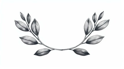 Obraz premium Unique handdrawn floral wreath frame, perfect for adding a vintage touch to your text and enhancing any design project.