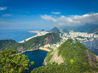 Obraz premium panoramic view of Rio de Janeiro 