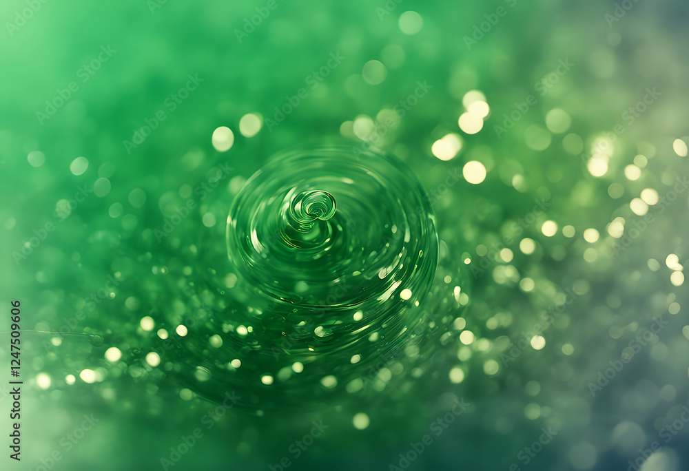 Poster background twirl green abstract blank business card colours computer-generated computer graphic cont