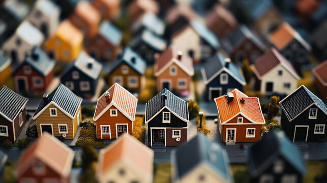 The real estate business faces challenges due to an economic recession.
