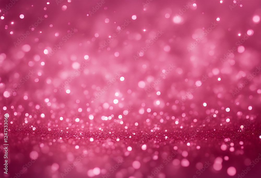 Wall mural backdrop bright light background twinkle design pink defocused glittery use abstract shimmering card