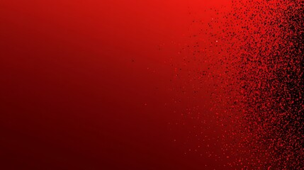 Red particles, abstract background, design