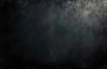 Obraz premium Dark grunge texture background with copy space. Aged, distressed surface. Suitable for various design projects needing gloomy, moody backdrop. Perfect for artistic vintage style. Blank space for